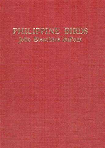  Philippine Birds (Monograph Series No.2) Hardcover � 1971