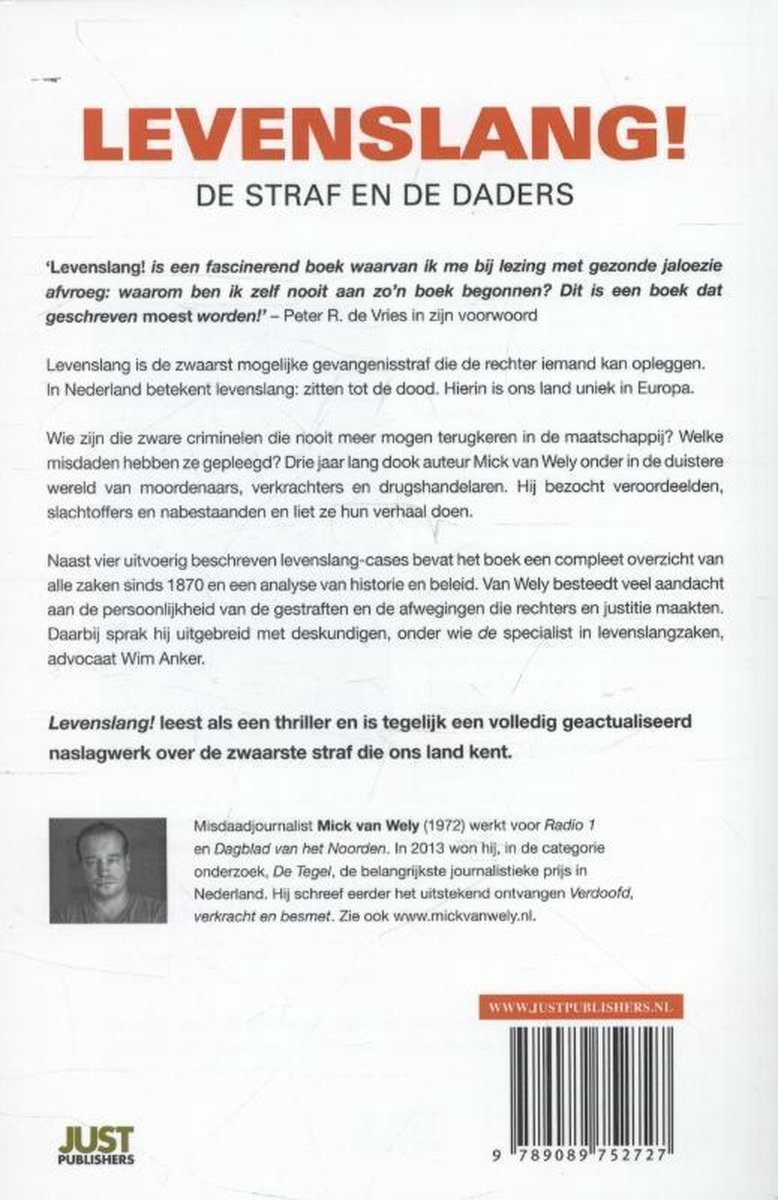Levenslang - de straf en de daders