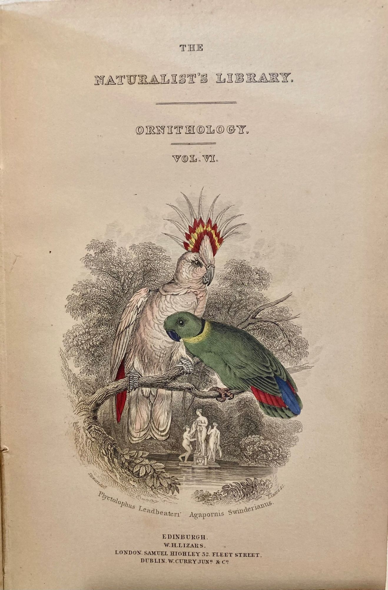 The Naturalists Library vol. VI Parrots