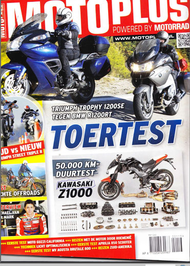 Test Triumph Trophy Se versus BMW R1200RT